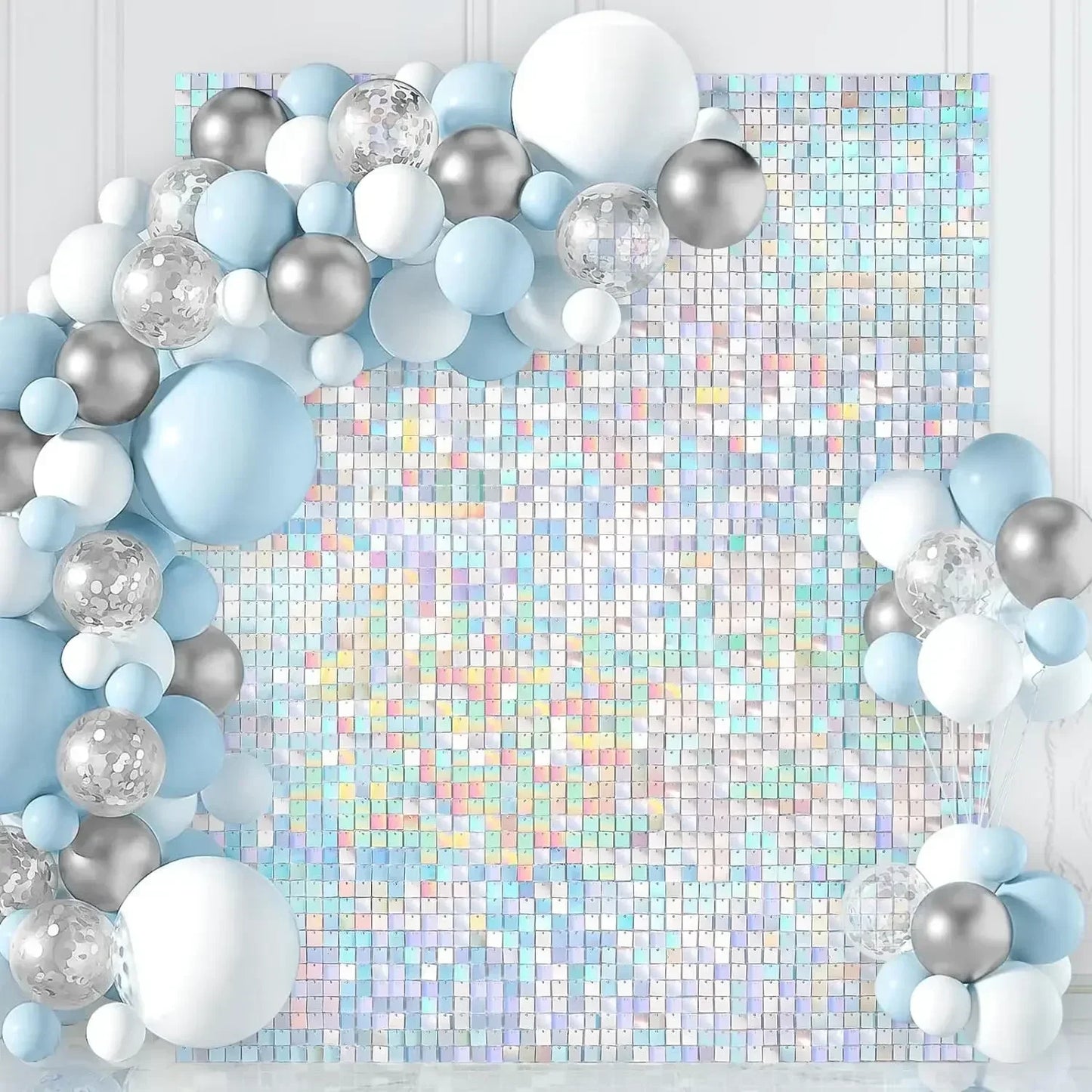 Shimmer Wall Backdrop Panels – Sequin Party Decorations for Weddings, Birthdays, and Events