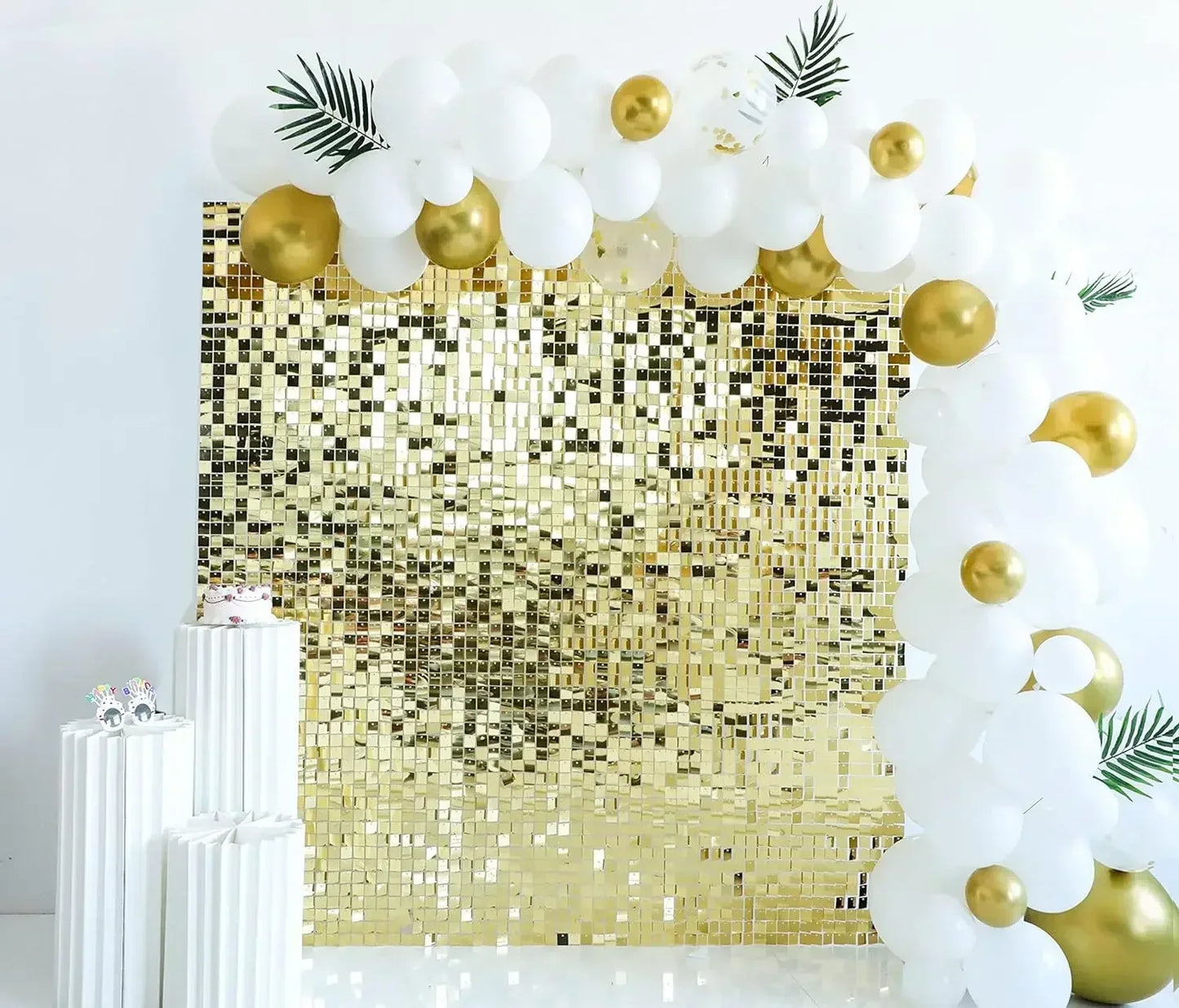 Shimmer Wall Backdrop Panels – Sequin Party Decorations for Weddings, Birthdays, and Events